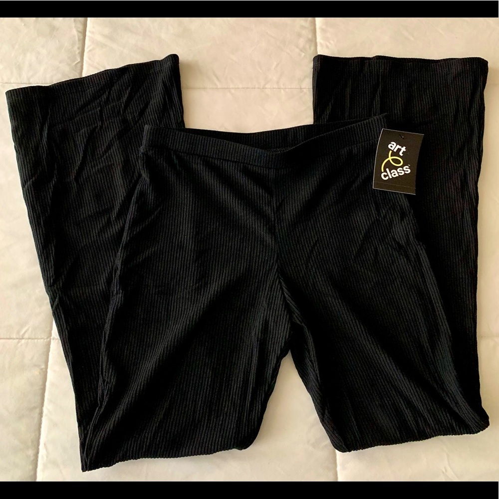 🆕Art Class Girls Rib Flare Pants, Size L